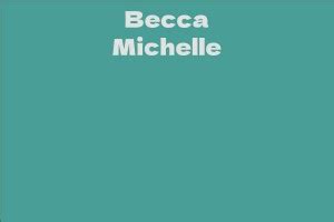 Unveiling Becca Michelle's Net Worth