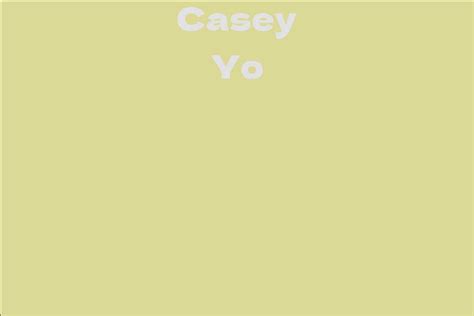 Unveiling Casey Yo's Net Worth