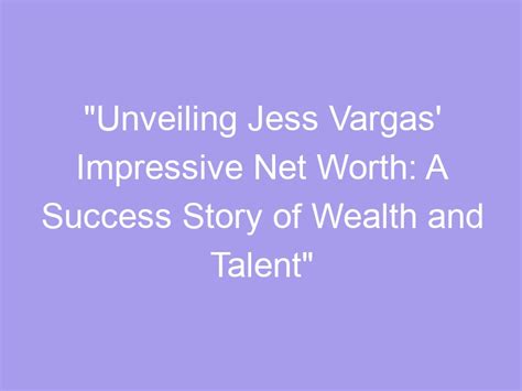 Unveiling Jess Gold's Impressive Net Worth