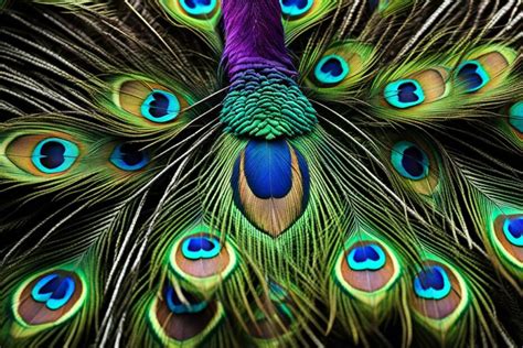 Unveiling the Color Palette of Majestic Peacock Plumage