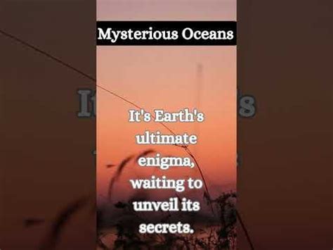 Unveiling the Enigma of Restless Oceans: An Expedition into Symbolism