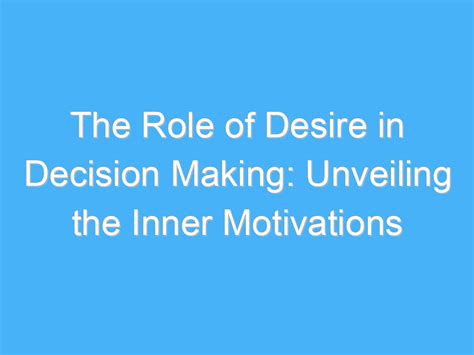 Unveiling the Inner Desires and Emotional Connections