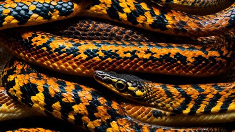 Unveiling the Intricate Physical Characteristics of the Majestic Tiger Snake