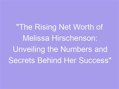 Unveiling the Mysteries of Hope Rising's Net Worth