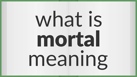 Unveiling the Significance and Symbolism of Mortal Visions