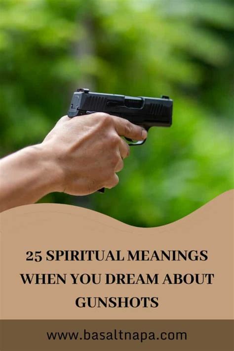 Unveiling the Symbolic Meaning of Dreams Involving Gunshots Targeting the Palm