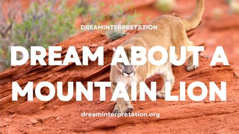 Unveiling the Symbolism: What Does a Cougar Represent in Dreams?