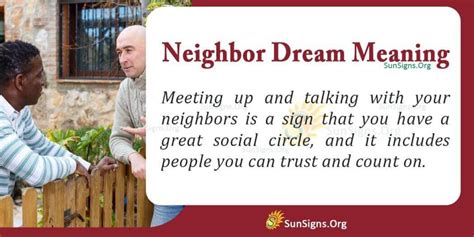 Unveiling the Symbolism Behind Dreaming of Disputes with Neighbors