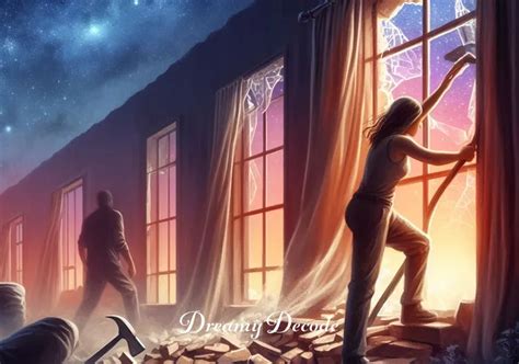 Unveiling the Symbolism of Shattered Home Windows in Dream Realms