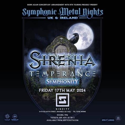 Upcoming Projects and Events Featuring Sirenia