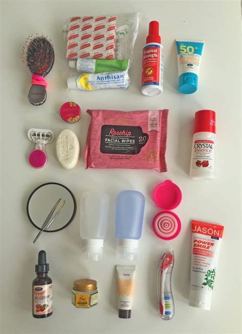 Using Travel-Sized Toiletries for Convenient Packing