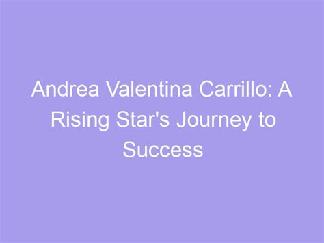 Valentina Cross's Journey to Success