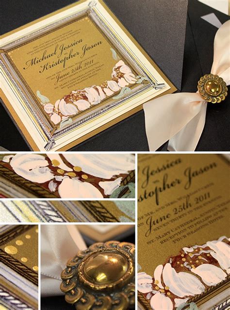 Vintage Charm: Invitations Inspired by Old Hollywood Glamour