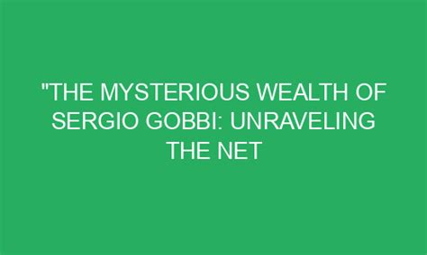 Wealth Status of the Enigmatic Personality