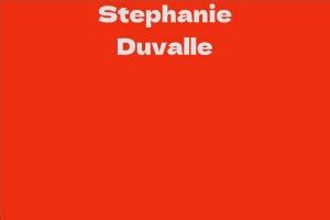 What is Stephanie Duvalle's height?