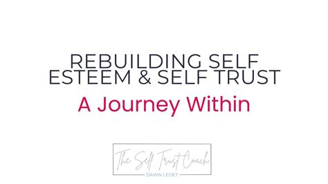 When Promises Fade: Rebuilding Trust and Self-esteem