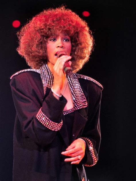 Whitney Houston's iconic voice and style