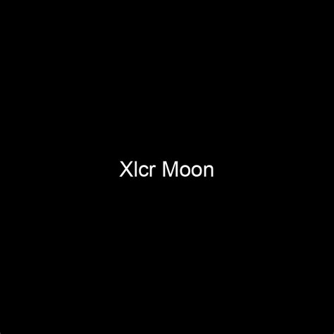 Xlcr Moon's Net Worth and Financial Success